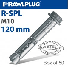 R-SPL SAFETY PLUS - LOOSE BOLT 10X120MM X50 PER BOX